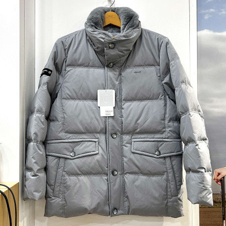 [행복한백화점][루이까스텔]렉스퍼 에리 구스다운 점퍼 다크그레이 남성 겨울 7MDJP004