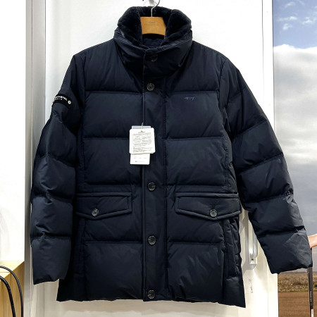 [행복한백화점][루이까스텔]렉스퍼 에리 구스다운 점퍼 네이비 남성 겨울 7MDJP004