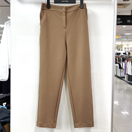 [행복한백화점][디즈니골프]뒷밴딩 슬림핏 트레이닝 팬츠 세피아 여성 바지 DO3LTP001