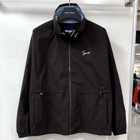 [행복한백화점][디즈니골프]스팍스 스트링 포인트 루즈핏 바람막이 점퍼 브라운 여성 SO3LJB001 