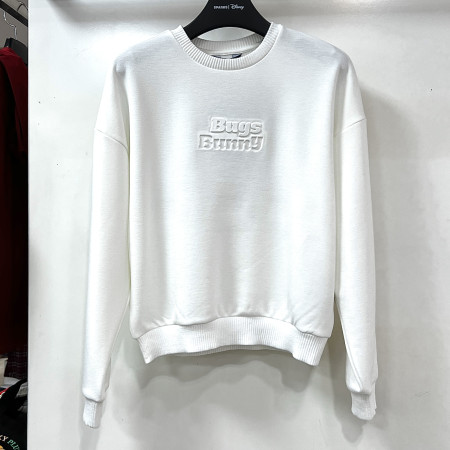 [행복한백화점][디즈니골프]약기모 등판캐릭터 라운드 맨투맨 티셔츠 아이보리 여성 SO3LTS017