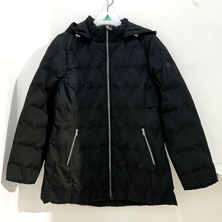 [행복한백화점][그린조이]핫멜트 구스다운 점퍼 블랙 여성 GW24WJ52W