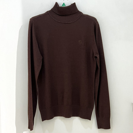 [행복한백화점][그린조이]솔리드 쉐타 터틀넥 니트 브라운 여성 GF24SL51W