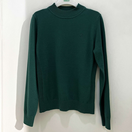 [행복한백화점][그린조이]솔리드 쉐타 모크넥 니트 그린 여성 GF24SL52W