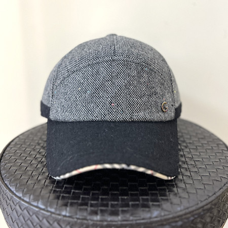 [행복한백화점][그린조이]방모 귀덮개 볼캡 모자 그레이 남성 GF24WA23M