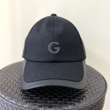 [행복한백화점][그린조이]사선 고주파 볼캡 모자 블랙 남성 GF24WA51M