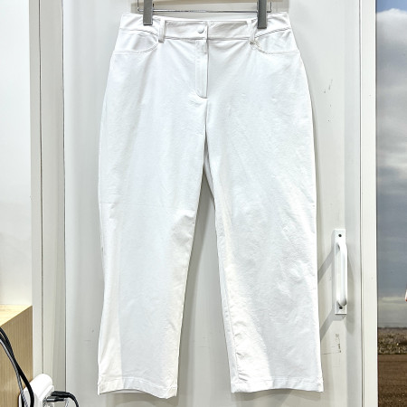 [행복한백화점][루이까스텔]솔리드 브이밴드 8부 팬츠 여성 바지 7LEPT411