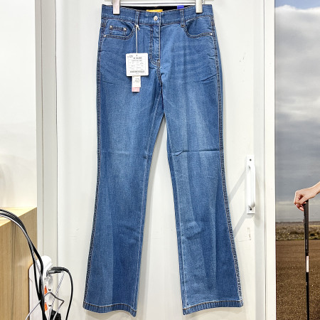 [행복한백화점][루이까스텔]내장밴드 부츠컷 데님 팬츠 여성 청바지 7LEPT314