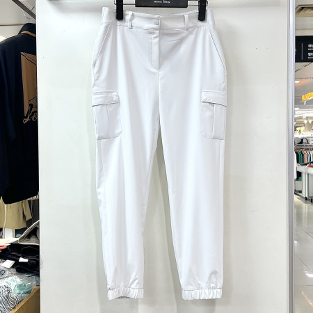 [행복한백화점][디즈니골프]스팍스 뒷밴딩 포켓 조거 팬츠 화이트 여성 바지 SP1LPA002