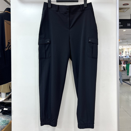 [행복한백화점][디즈니골프]스팍스 뒷밴딩 포켓 조거 팬츠 블랙 여성 바지 SP1LPA002