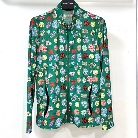 [행복한백화점][디즈니골프]풀집업 냉감 점퍼 그린 여성 DP1LTJ012