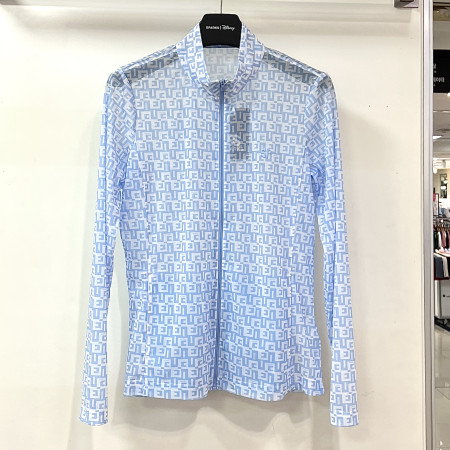 [행복한백화점][디즈니골프]기능성 메쉬 풀집업 점퍼 스카이블루 여성 SP1LTJ001