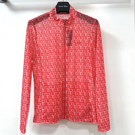 [행복한백화점][디즈니골프]기능성 메쉬 풀집업 점퍼 코랄 여성 SP1LTJ001