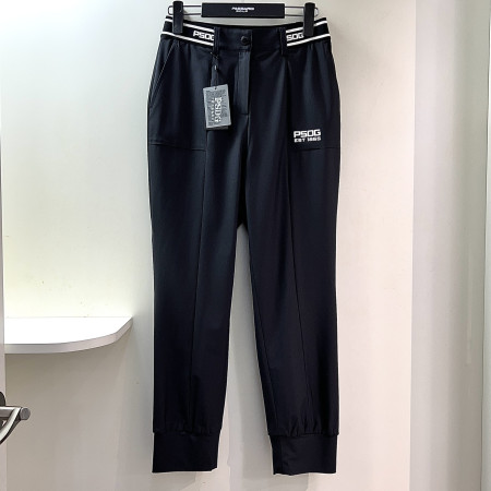 [행복한백화점][파사디]허리 밴딩 조거 팬츠 블랙 여성 바지 P25MSL555X