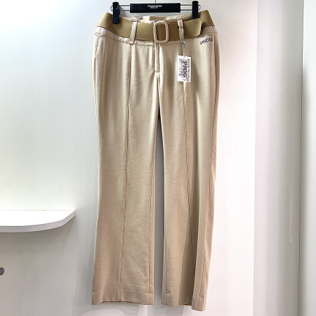 [행복한백화점][파사디]벨트 포인트 부츠컷 팬츠 베이지 여성 바지 P25SSL505X