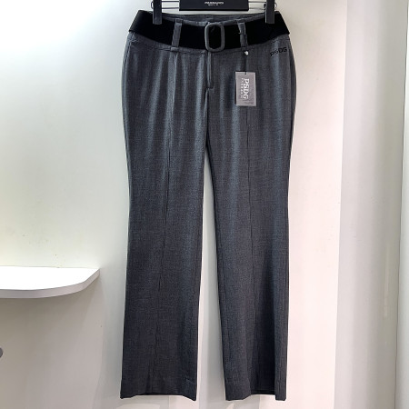 [행복한백화점][파사디]벨트 포인트 부츠컷 팬츠 차콜그레이 여성 바지 P25SSL505X