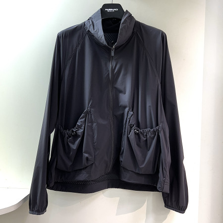 [행복한백화점][파사디]에리 셔링 집업 점퍼 차콜그레이 여성 P25SWJ702X