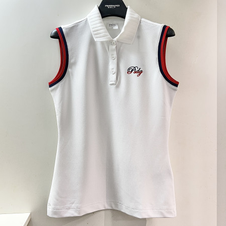 [행복한백화점][파사디]시보리배색 요꼬 나시 티셔츠 화이트 여성 P25MTL181M