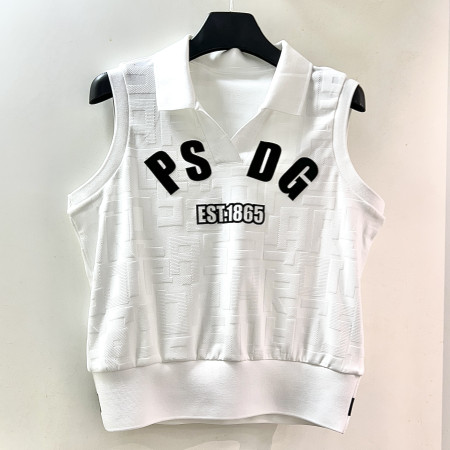 [행복한백화점][파사디]파사디 로고 JQD 나시 티셔츠 화이트 여성 P25MTL182M