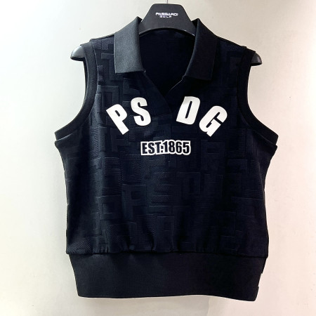 [행복한백화점][파사디]파사디 로고 JQD 나시 티셔츠 블랙 여성 P25MTL182M