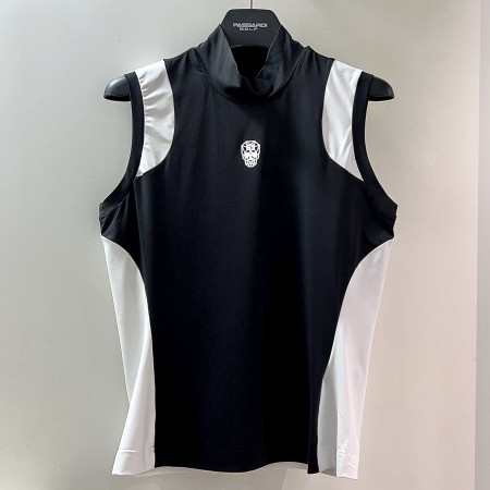 [행복한백화점][파사디]크롭기장 반목 민소매 티셔츠 블랙 여성 P25MTL193X