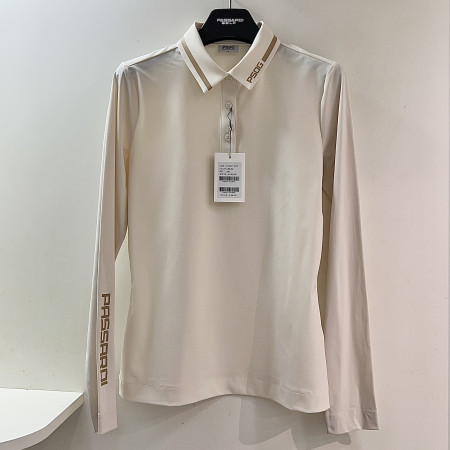 [행복한백화점][파사디]기본 여름 긴팔 제에리 티셔츠 아이베이지 여성 P25MTY167X