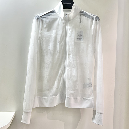 [행복한백화점][파사디]JQD 메쉬 집업 점퍼 화이트 여성 P25MTJ194M