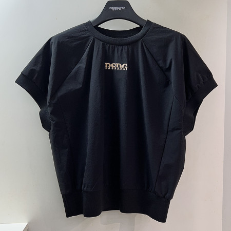 [행복한백화점][파사디]변형 절개 라운드넥 티셔츠 블랙 여성 P25MTP153M