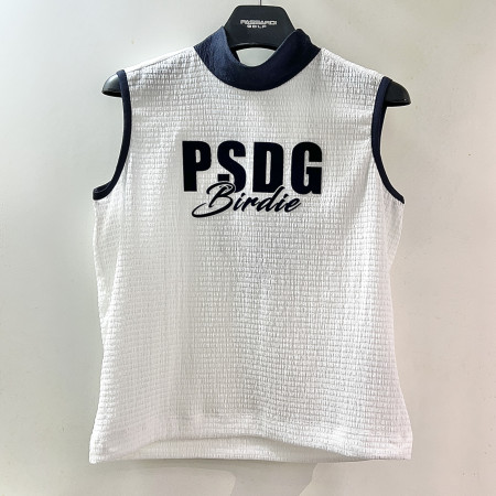 [행복한백화점][파사디]빅로고 리본 민소매 티셔츠 화이트 여성 P25MTL186M