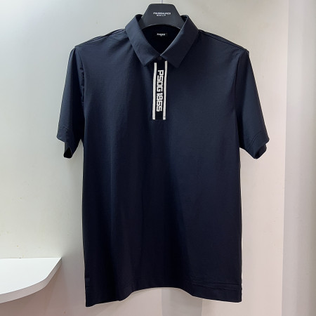 [행복한백화점][파사디]로고배색 제에리 반팔 티셔츠 블랙 남성 Q25MTY075X