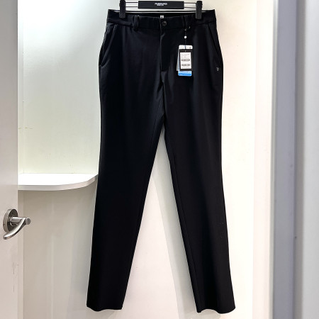 [행복한백화점][파사디]로고 펀칭 디테일 일자핏 팬츠 블랙 남성 바지 Q25MSL454X