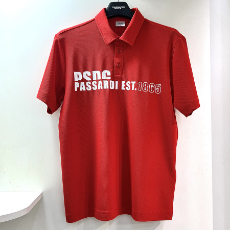 [행복한백화점][파사디]빅 로고 반팔 제에리 티셔츠 레드 남성 Q25MTY062H