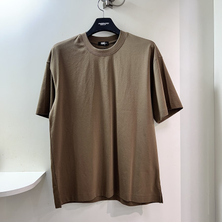 [행복한백화점][파사디]라운드넥 기본 반팔 티셔츠 코코아 남성 Q25MTP057R