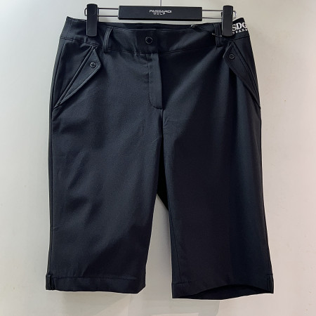 [행복한백화점][파사디]트임 5부 반바지 블랙 여성 팬츠 P24MSP591M