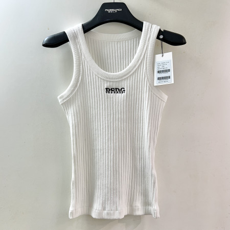 [행복한백화점][파사디]스판 골지 민소매 나시 티셔츠 오프화이트 여성 P24MTL191M