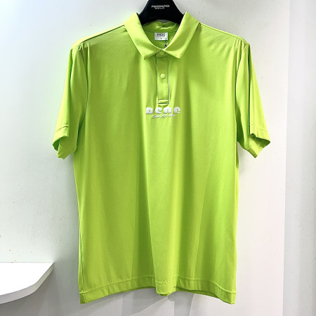 [행복한백화점][파사디]냉감 기능성 제에리 반팔 카라 티셔츠 네온그린 남성 Q25MTY061H