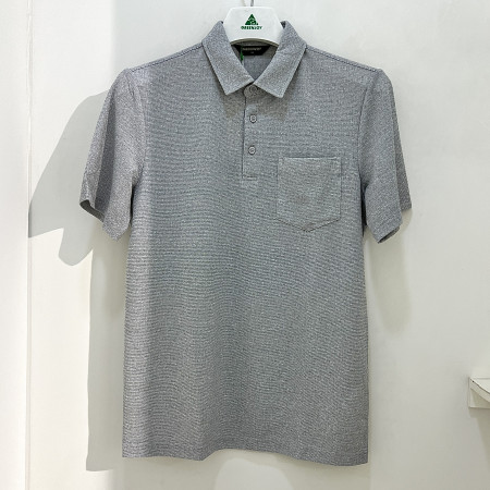 [행복한백화점][그린조이]클링클 반팔 카라 티셔츠 그레이 남성 GS25KY21M