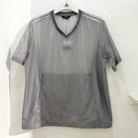 [행복한백화점][그린조이]V넥 우븐 반팔 베스트 라이트그레이 남성 GP24WV03M