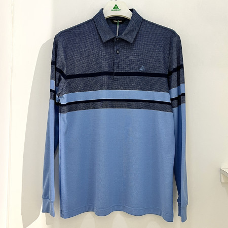 [행복한백화점][그린조이]뎅깡 ST 긴팔 카라 티셔츠 네이비 남성 GP25KY23M