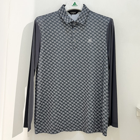 [행복한백화점][그린조이]G로고 프린트 냉감 소매 티셔츠 다크그레이 남성 GP25KY54M