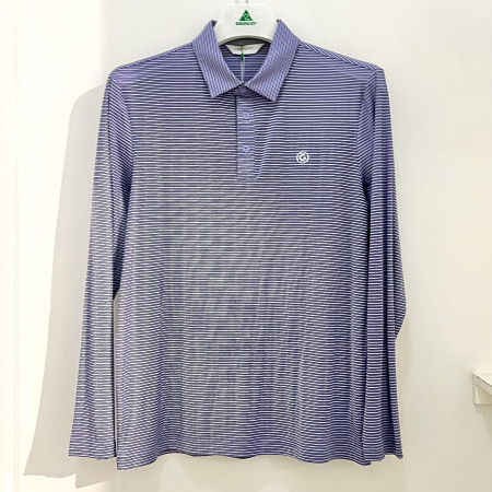 [행복한백화점][그린조이]린넨 뎅깡 ST 반팔 티셔츠 퍼플 남성 GP25KY24M