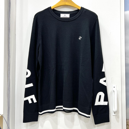 [행복한백화점][루이까스텔]FW 엠블럼 라운드 니트 블랙 여성 7FDSW936