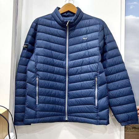 [행복한백화점][루이까스텔]기본핏 경량 구스다운 점퍼 다크블루 남성 7MEJP902