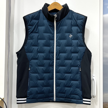 [행복한백화점][루이까스텔]튜브 루카프린트 덕다운 베스트 터키블루 남성 7MEJP903