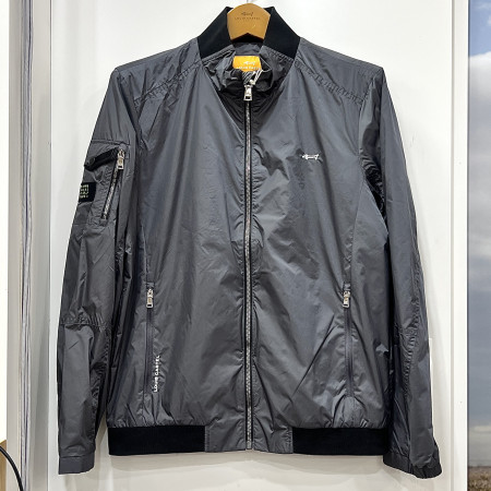 [행복한백화점][루이까스텔]일본소재 에리밑단 시보리 점퍼 다크그레이 남성 7MEJP901