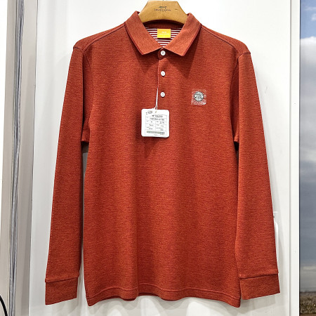 [행복한백화점][루이까스텔]실리콘 원형와펜 기모 YOLO티핑 티셔츠 오렌지 남성 7METS907