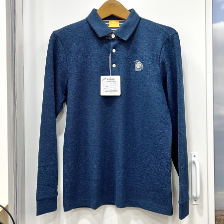 [행복한백화점][루이까스텔]실리콘 원형와펜 기모 YOLO티핑 티셔츠 터키블루 남성 7METS907