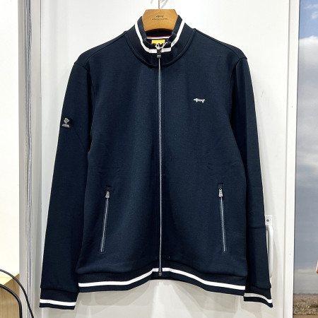 [행복한백화점][루이까스텔]트레이닝SET 사각와펜 FULL-ZIP TS 네이비 남성 7METS001