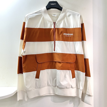 [행복한백화점][파사디]스트라이프 아노락점퍼 아이베이지 남성 Q24SWJ605M