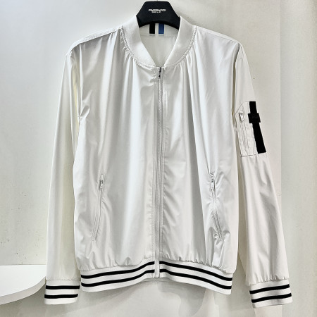 [행복한백화점][파사디]스타디움 점퍼 화이트 남성 Q25SWJ601M